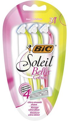 Набір бритв Bic Soleil Bella Colours без змінних картриджів 3 шт (3086123468283) VBВ00155799 фото