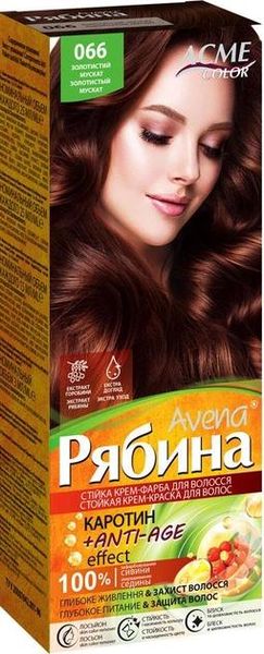 Крем-краска Acme Color Рябина Avena №066 Золотистый мускат 138 мл (4820197008971) VBВ00194189 фото