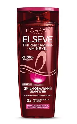 Шампунь для ослабленого, схильного до випадіння волосся L'Oréal Paris Elseve Full Resist Arginine 400 мл (3600523898183) VB22781     фото