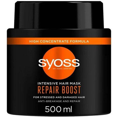 Интенсивная маска SYOSS Repair Boost для поврежденных волос 500 мл (9000101630565) VBВ00288387 фото