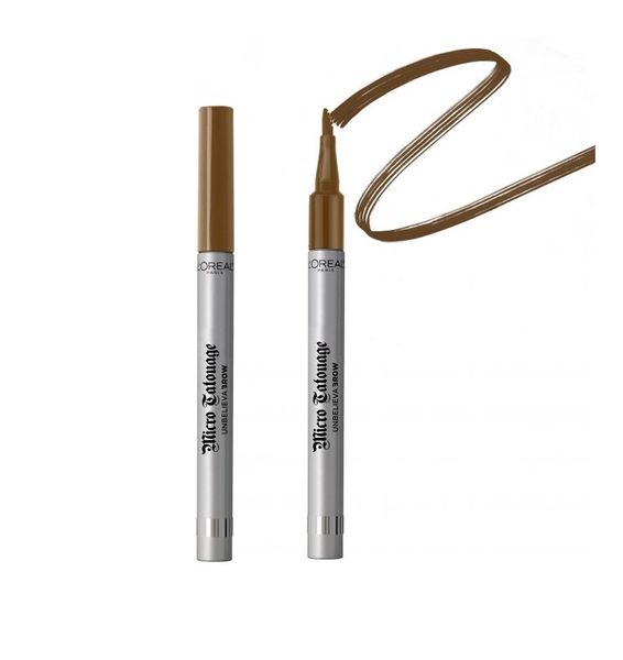 Фломастер для бровей L'Oreal Paris Unbelieva Brow с эффектом микроблейдинга 104 1 г (3600523939053) VBВ00099468 фото