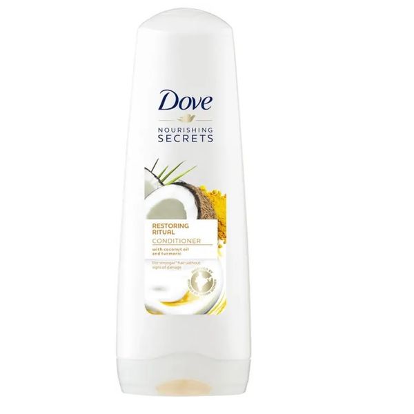 Бальзам-ополіскувач Dove Nourishing secrets відновлення з куркумою і кокосовою олією 350 мл (8710447304044) VBВ00307173 фото