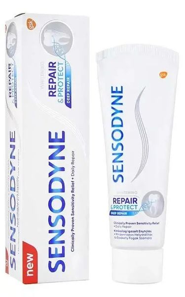 Зубна паста Sensodyne Відновлення та Захист Вибілююча 75 мл (5054563103321) VBВ00283724 фото