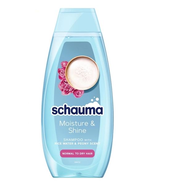 Шампунь Schauma Moisture & Shine для нормальных и сухих волос 400 мл (9000101704976) VBВ00299604 фото