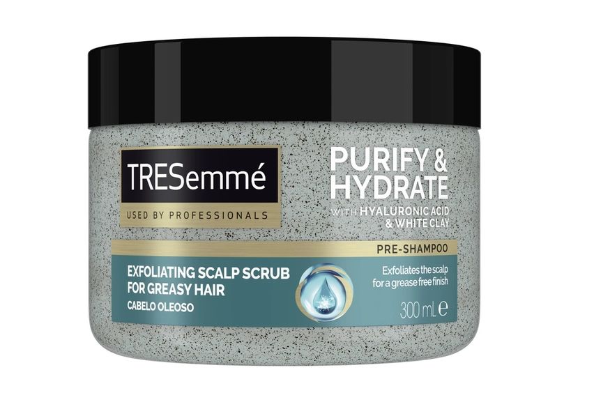 Скраб для шкіри голови Tresemme Hydrate and Purify 300 мл (8710847991950) VBВ00310493 фото