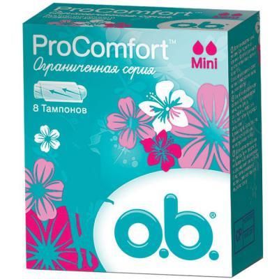 Тампони o.b. ProComfort Mini 8 шт.(3574660142303) VBВ00192826 фото