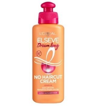 Крем L'Oreal Paris Elseve Dream Long Ні ножицям для довгого та пошкодженого волосся, не потребує змивання 200 мл (3600523756278) VBВ00067378 фото