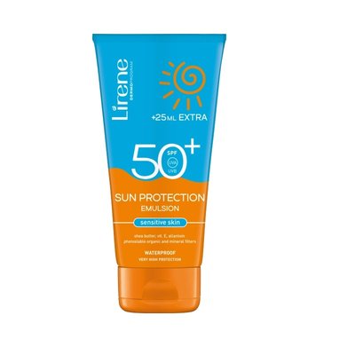 Емульсія Lirene для захисту від сонця SPF 50 175 мл (5900717314634) VBВ00151902 фото