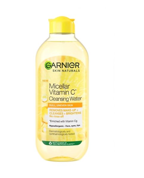 Міцелярна вода Garnier Skin Naturals з вітаміном С для тьмяної шкіри обличчя з ефектом сяяння 400 мл (3600542467681) VBВ00297308 фото