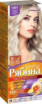 Крем-краска Acme Color Рябина Intense №1001 Платиновый блонд 138 мл (4820197009169) VBВ00194197 фото