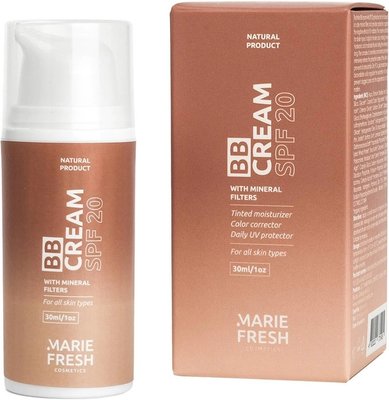 Marie Fresh Тонировочный BB крем для лица SPF20 С49076 фото