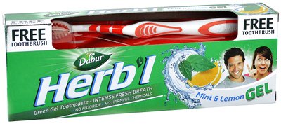 Dabur Herbal Зубна паста М'ята-Лимон С21595 фото