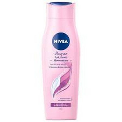 Шампунь-уход молочко для волос Nivea Здоровый блеск с молочным протеином 250 мл (4005900551122) VBВ00283122 фото