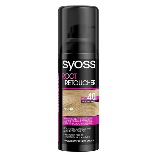 Тонировочный спрей Syoss Root Retoucher Блонд 120 мл (4015100453645) VBВ00046817 фото