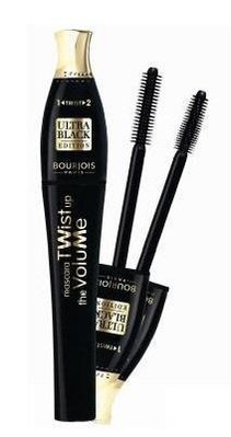 Bourjois Twist up Volume Ultra Black Туш для вій 2 в 1 ультра чорна довжина та об'єм С16663 фото