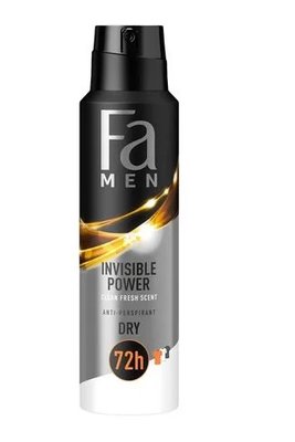 Антиперспірант чоловічий Fa Men Xtreme Invisible Power 150 мл (9000100760546) VBВ00002137 фото