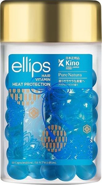 Ellips Витамины для волос Pure Natura&Blue Lotus (50*1мл) С45986 фото