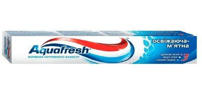 Зубная паста Aquafresh освежающая - мятная 50 мл (5908311862360) VBВ00282357 фото