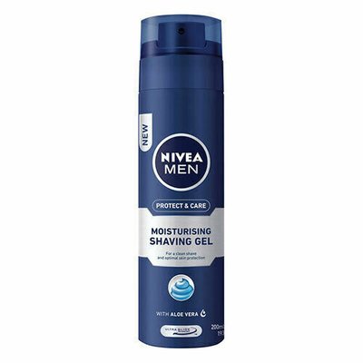 Гель для бритья Nivea Men Классический из алоэ вера и провитамином В5 200 мл (4005900369109) VBВ00279736 фото