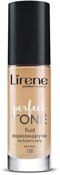 Тональная основа флюид Lirene Perfect Tone подстраивается под цвет кожи 120 Natural 30 мл (5900717621114) VBВ00303446 фото