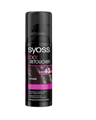 Тонувальний спрей Syoss Root Retoucher Чорний 120 мл (4015100453683) VBВ00046820 фото