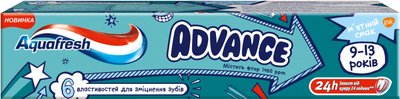 Зубна паста Aquafresh Advance для дітей від 9 до 13 років 75 мл (5054563045836) VBВ00281479 фото