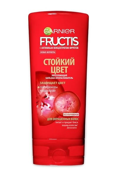 Бальзам-ополіскувач Garnier Fructis Годжі Стійкий колір Для фарбованого 200 мл (3600542142816) VBВ00046833 фото