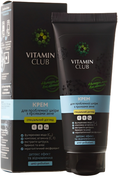 Vitamin Club Крем для проблемной кожи с проявлениями акне С40766 фото