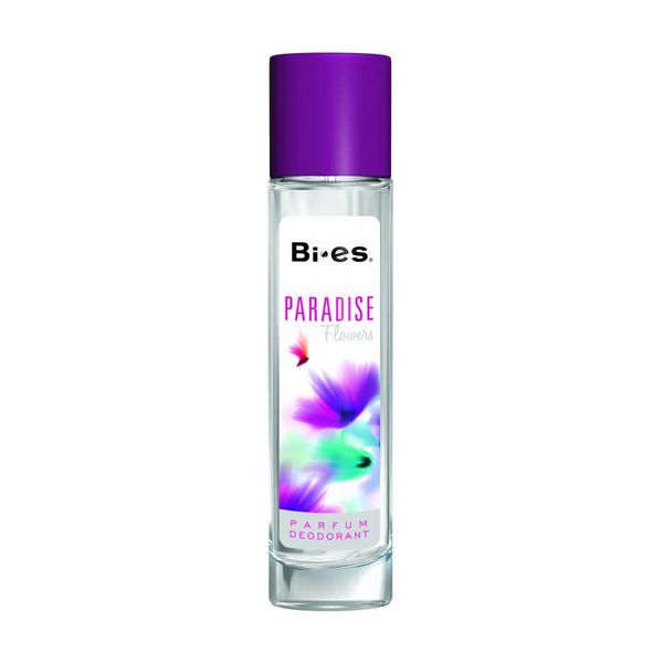 Парфумований дезодорант у склі для жінок Bi-es Paradise Flowers 75 мл.(5902734845115) VB000075757 фото