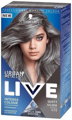 Фарба для волосся Schwarzkopf Live Urban Metallic U72 Dusty Silver (9000101234138) VBВ00315351 фото