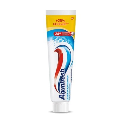 Зубная паста Aquafresh освежающая - мятная 125 мл (5000469151010) VBВ00283791 фото