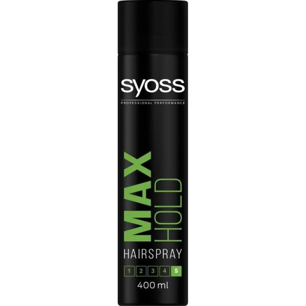 Лак для волос Syoss Max Hold фиксация 5 400 мл (8410436135177) VB13010     фото