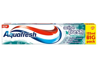 Зубна паста Aquafresh Заряд свіжості 125 мл (5054563087041) VBВ00282153 фото