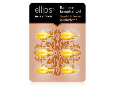 Ellips Вітаміни для волосся Nourish&Protect (6*1мл) С38662 фото