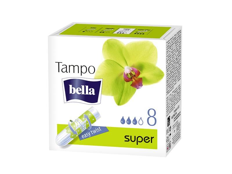 Гигиенические тампоны Bella Tampo Premium Comfort Super 8шт. (5900516320331) VBВ00190036 фото