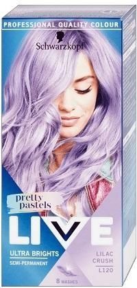 Краска для волос Schwarzkopf Live Ultra Brights Pretty Pastels L120 Lilac Crush (9000101256567) VBВ00315359 фото