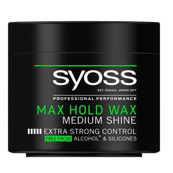 Воск для укладки волос Syoss Max Hold для гладких, блестящих волос Фиксация 5 150 мл (9000101681543) VBВ00292124 фото