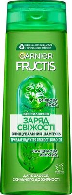 Шампунь Garnier Fructis Заряд свежести для нормальных волос, склонных к жирности 400 мл (3600541980990) VBВ00037913 фото