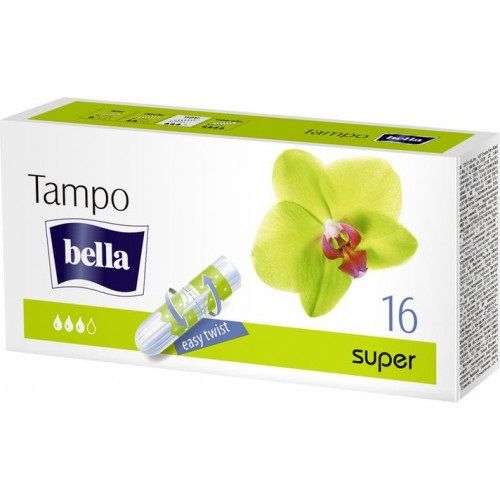 Гігієнічні тампони Bella Tampo Premium Comfort Super 16 шт. (5900516320348) VBВ00189561 фото