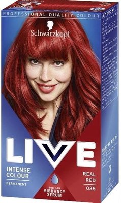 Краска для волос Schwarzkopf Live Intense Colour 035 Real Red (9000101624274) VBВ00315363 фото