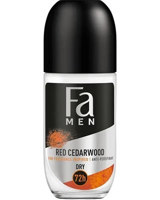 Антиперспірант кульковий чоловічий Fa Red Cedarwood 50 мл (9000101641516) VBВ00292126 фото