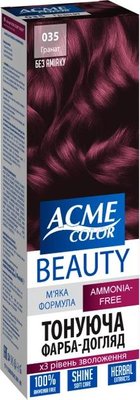 Гель-фарба Acme Color Beauty №035 Гранат 69 г (4820000300209) VBВ00147379 фото