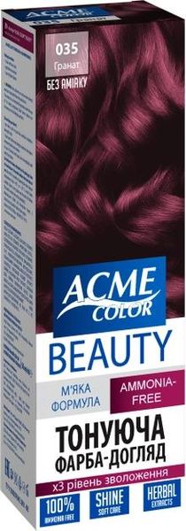 Гель-краска Acme Color Beauty №035 Гранат 69 г (4820000300209) VBВ00147379 фото