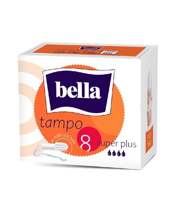 Гигиенические тампоны Bella Tampo Premium Comfort Super Plus 8шт. (5900516320317) VBВ00190030 фото