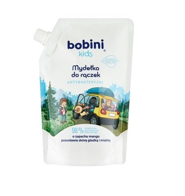 Дитяче мило для рук Bobini Kids дой-пак 300 мл (5900931033304) VB000077556 фото