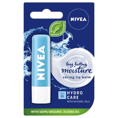 Бальзам для губ Nivea Аква догляд з маслом ши (4005900568984) VBВ00279772 фото