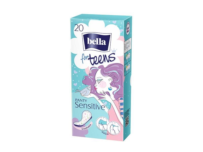 Ежедневные гигиенические прокладки Bella for Teens: Ultra Sensitive 20 шт (5900516311575) VBВ00191344 фото