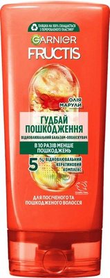 Бальзам-ополаскиватель Garnier Fructis Гудбай Повреждения для секущихся и поврежденных волос 200 мл (3600541285736) VBБ9565     фото