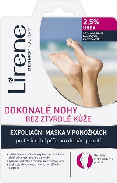 Відлущувальна маска для ніг Lirene Ідеальні ніжки 17 мл. (5900717081079) VB000062547 фото