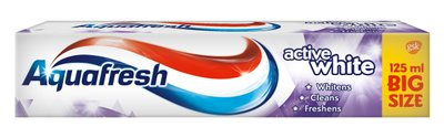 Зубная паста Aquafresh Активное отбеливание 125 мл (5054563043429) VBВ00281813 фото